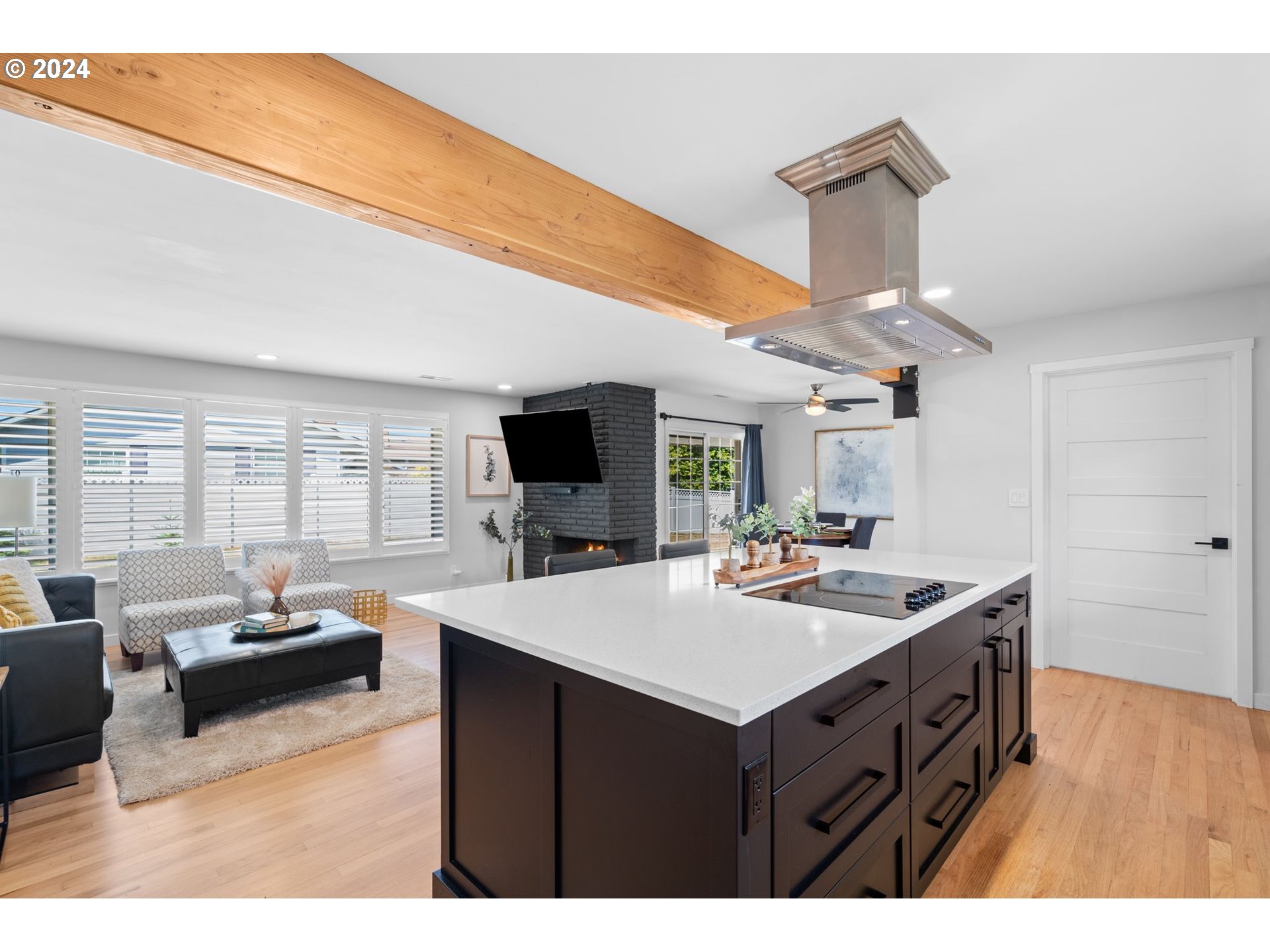 1617 Northeast Ione Loop Camas, WA 98607 - Photo 3 of 15 a living room with furniture and a flat screen tv