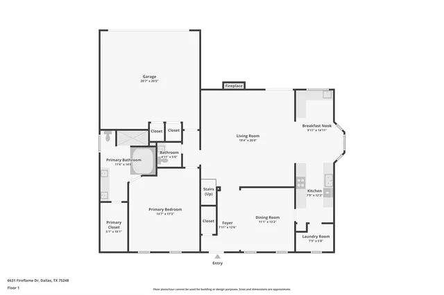 a picture of floor plan