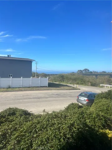 a view of an ocean and a beach