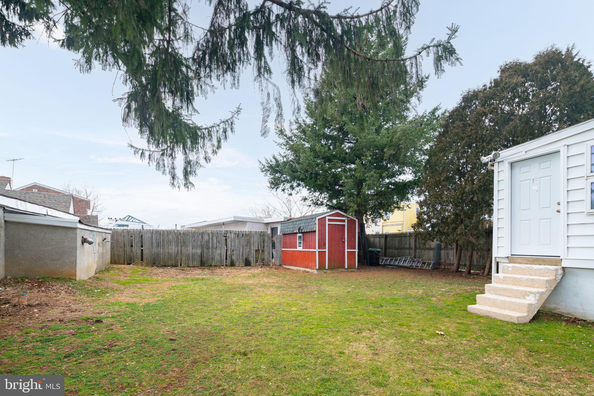 357 Harrison Avenue Upper Darby, PA 19082 - Photo 29 of 30 Large Yard with Shed
