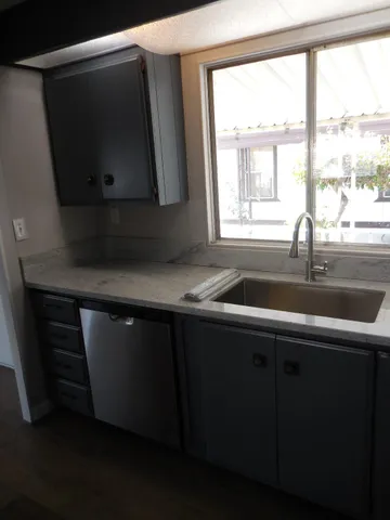 a close view of washer and dryer