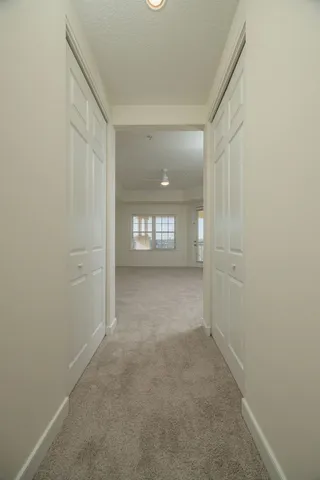 a view of empty room