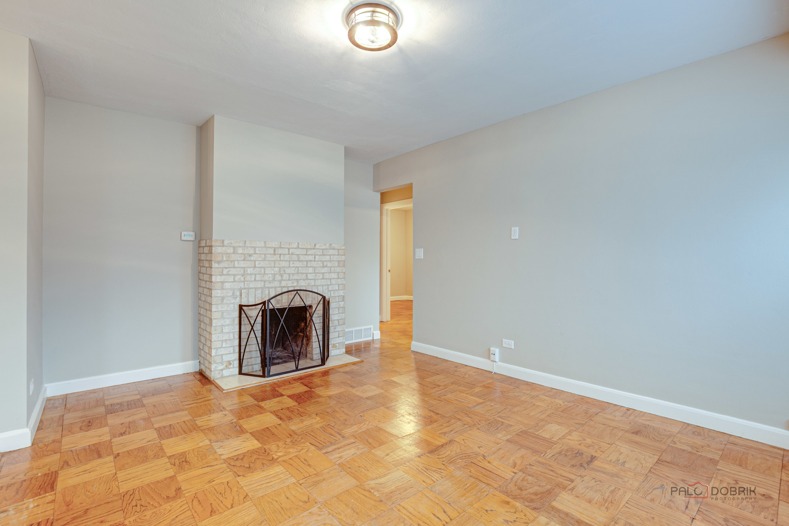 1595 North McKinley Road, Unit 1 Lake Forest, IL 60045 - Photo 11 of 24 a view of a livingroom with a fireplace