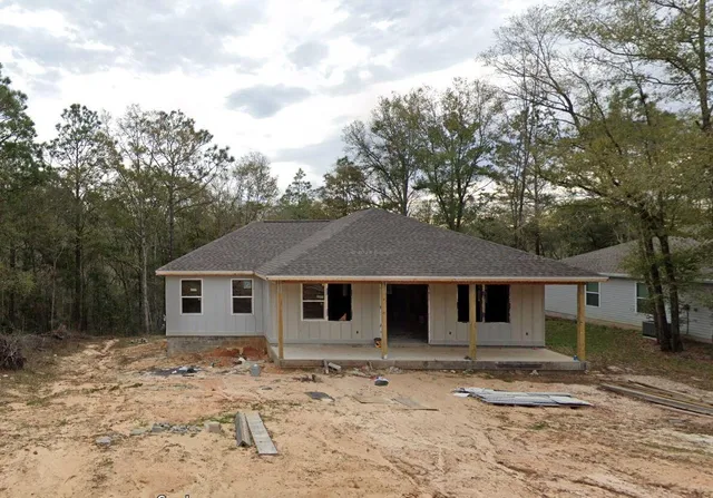 a house with a outdoor space