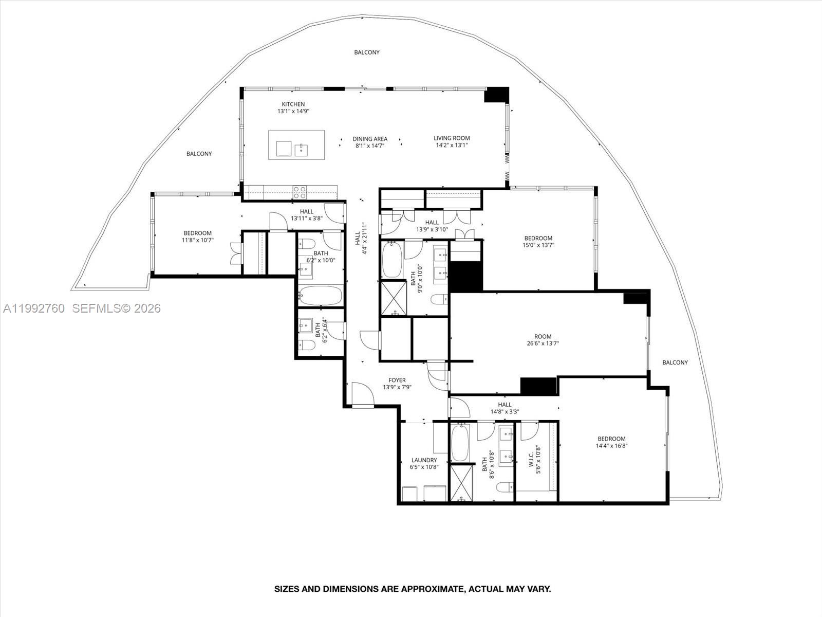 500 Alton Road, Unit 2205 Miami Beach, FL 33139 - Photo 9 of 60