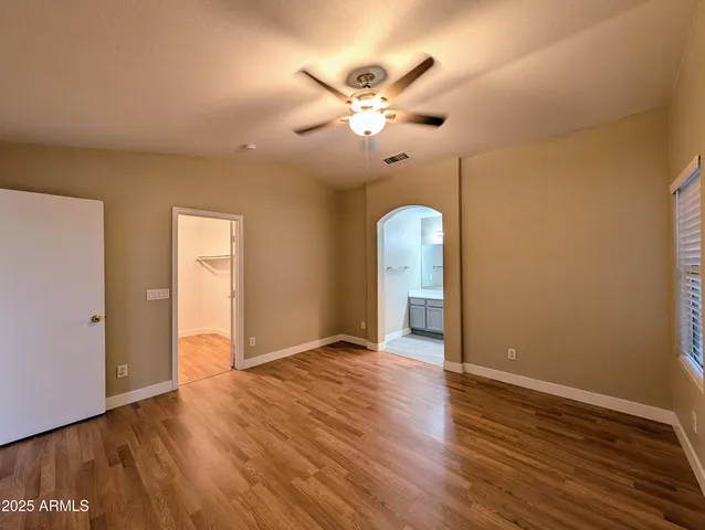 a view of small space with racks on the wall