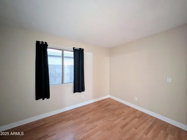 wooden floor in an empty room