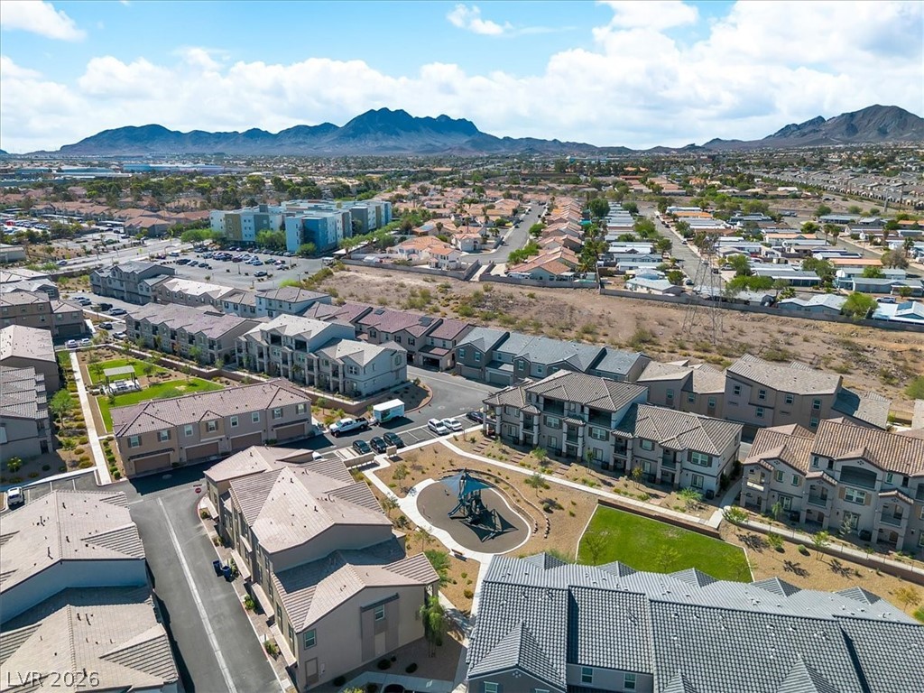 635 Bellus Place Henderson, NV 89015 - Photo 31 of 37 Drone / aerial view of mountains