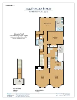 $1,395,000 | 1125 Shrader Street, San Francisco, CA 94117