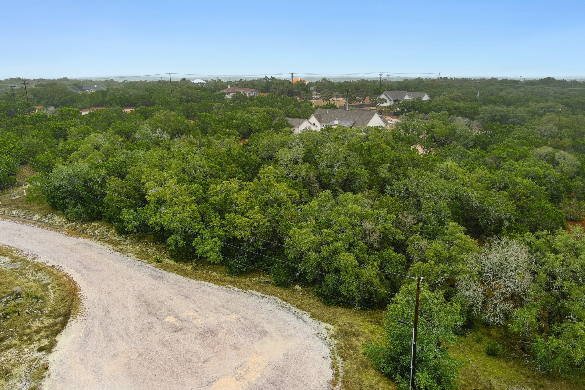 157 Verbena Circle Spring Branch, TX 78070 - Photo 13 of 32 a view of a lush green forest with a houses