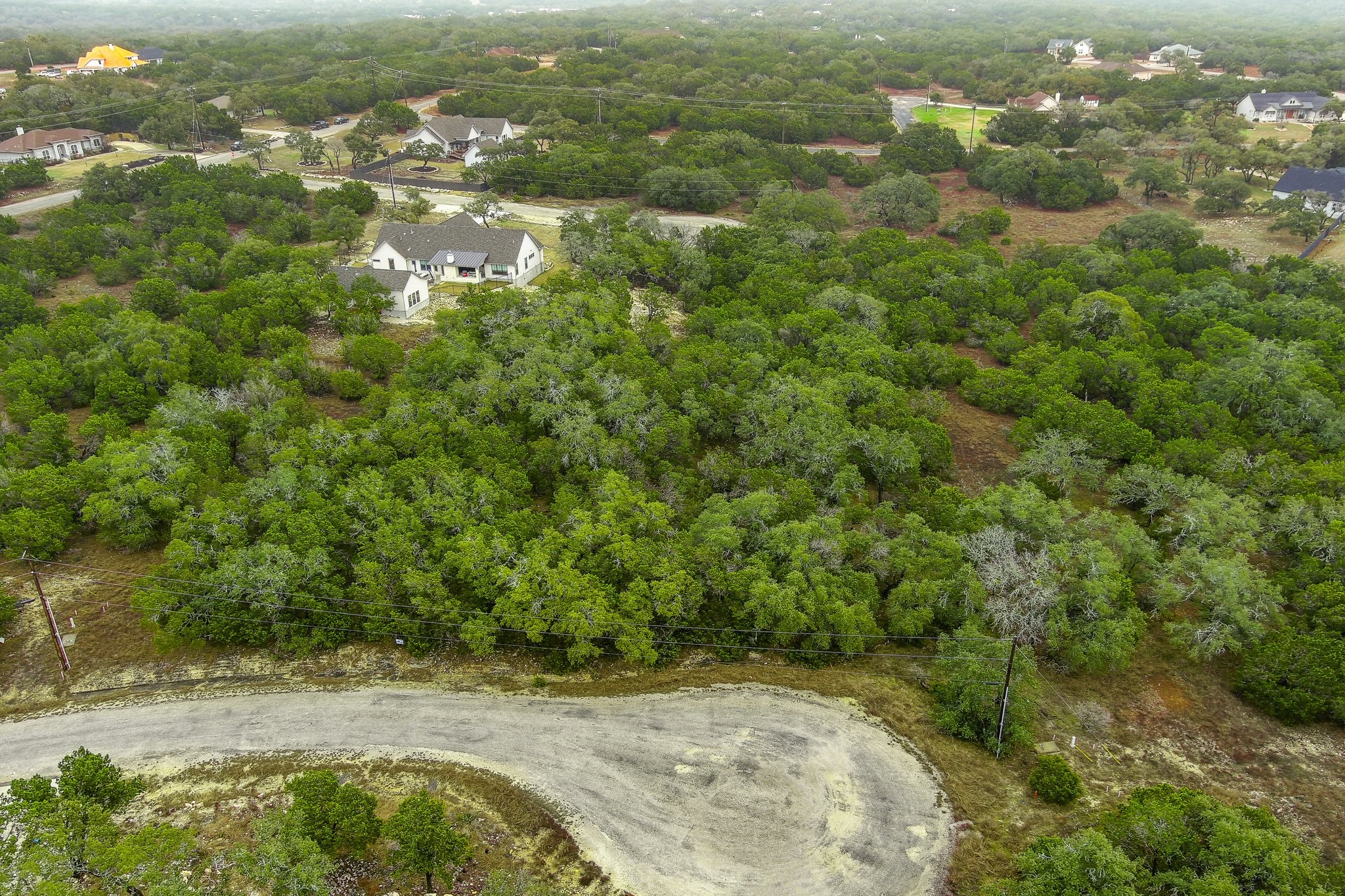 157 Verbena Circle Spring Branch, TX 78070 - Photo 30 of 32 a view of a yard with an outdoor space