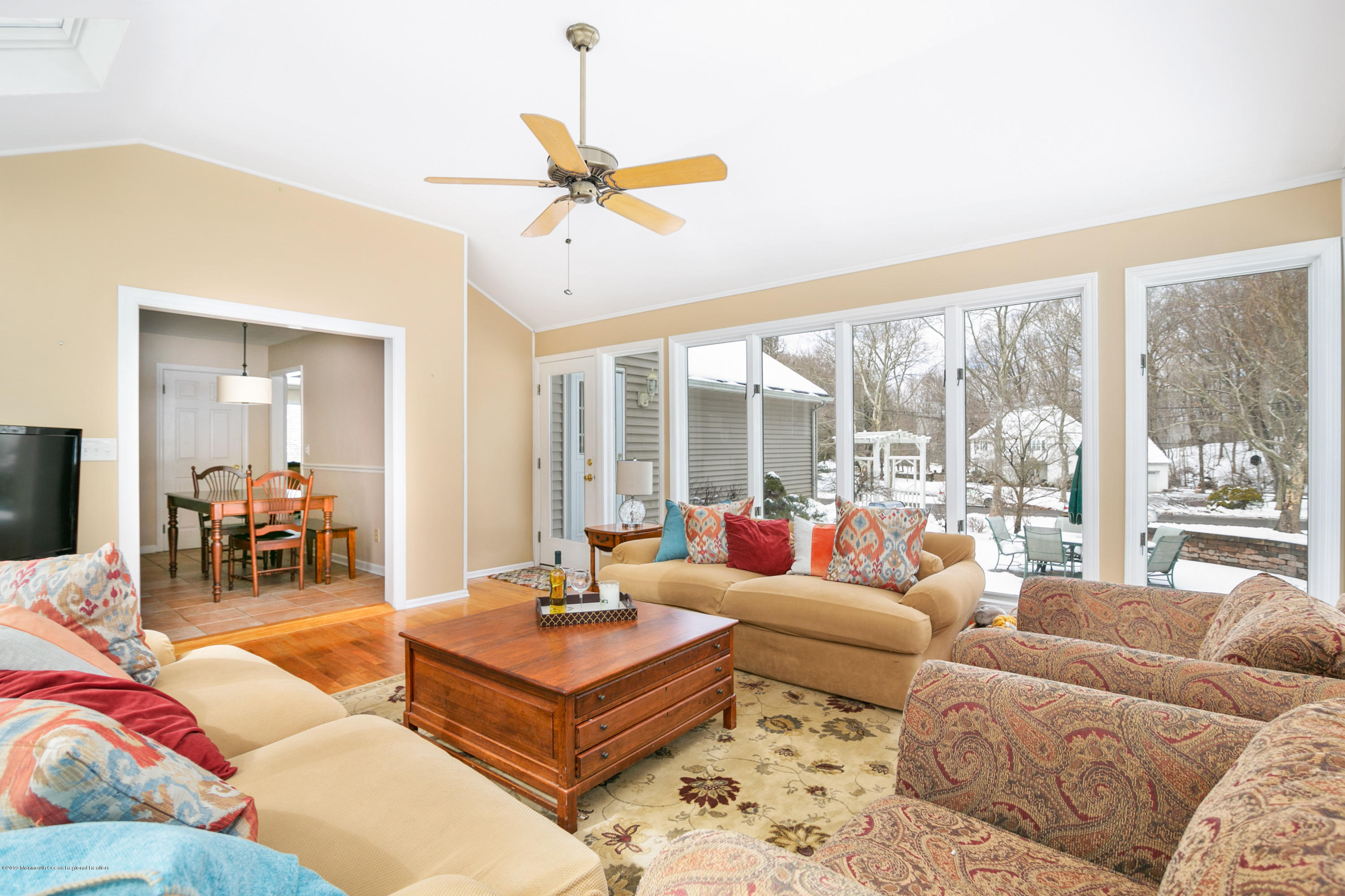 8 Cherry Hill Road Holmdel, NJ 07733 - Photo 15 of 38 Sunroom to Yard