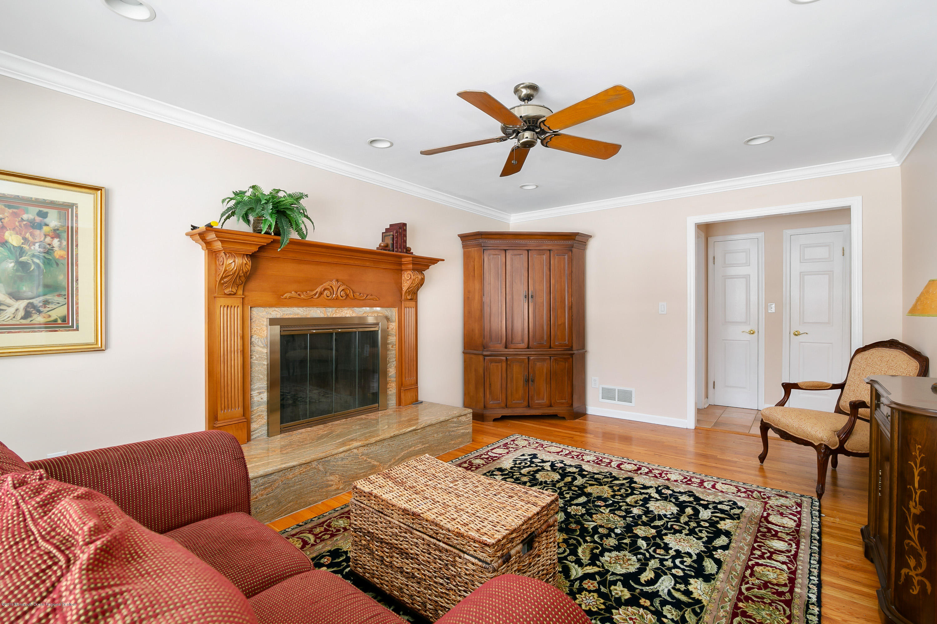 8 Cherry Hill Road Holmdel, NJ 07733 - Photo 9 of 38 Family Room w/ fireplace