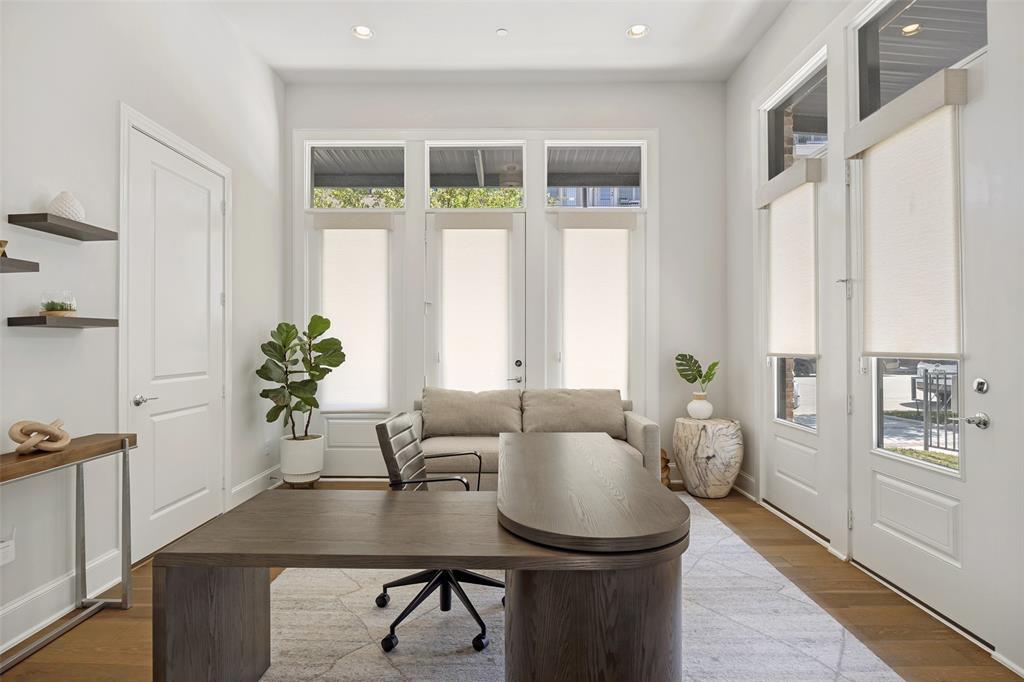 15015 Oak Street Addison, TX 75001 - Photo 32 of 33 a view of a workspace with furniture and window