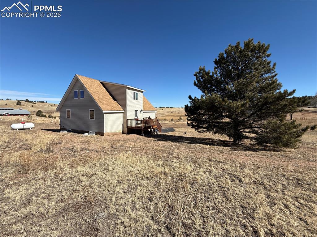 61 Stripling Lane Divide, CO 80814 - Photo 2 of 47 a view of a house with a snow