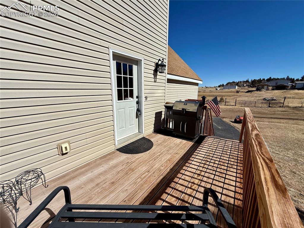 61 Stripling Lane Divide, CO 80814 - Photo 32 of 47 a view of a balcony with chairs