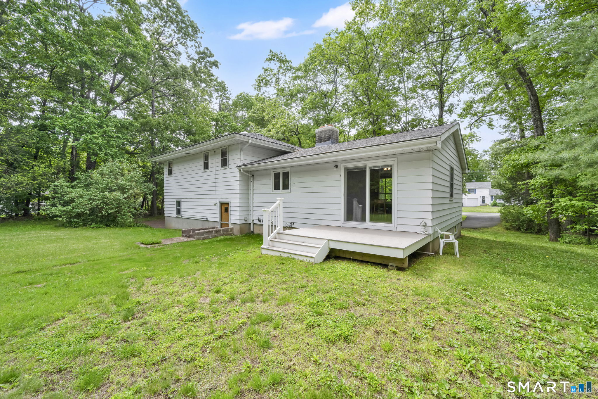 158 Notch Road Granby, CT 06035 - Photo 33 of 40 a view of a house with a backyard