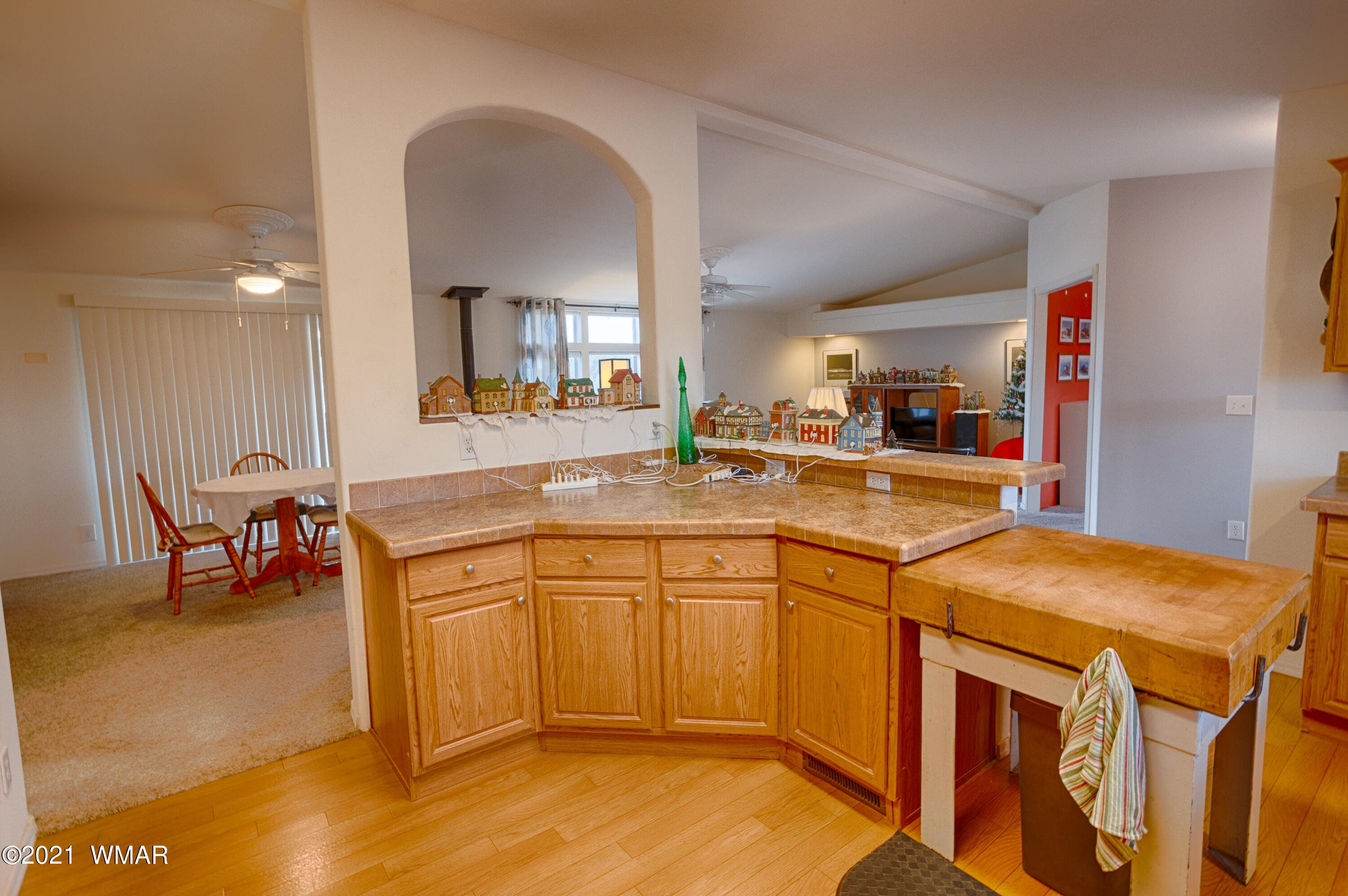 4464 Clydesdale Road Snowflake, AZ 85937 - Photo 13 of 30 a kitchen with sink and cabinets