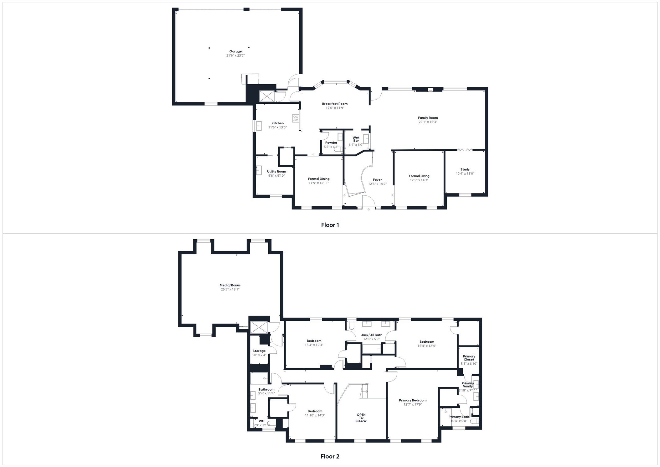 702 Daria Court Houston, TX 77079 - Photo 44 of 44 Amazing Floorplan! Check Out the Virtual Tour and Schedule a Viewing!