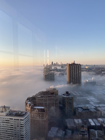 655 West Irving Park Road, Unit 4901 Chicago, IL 60613 - Photo 13 of 16 a view of a lake with a city