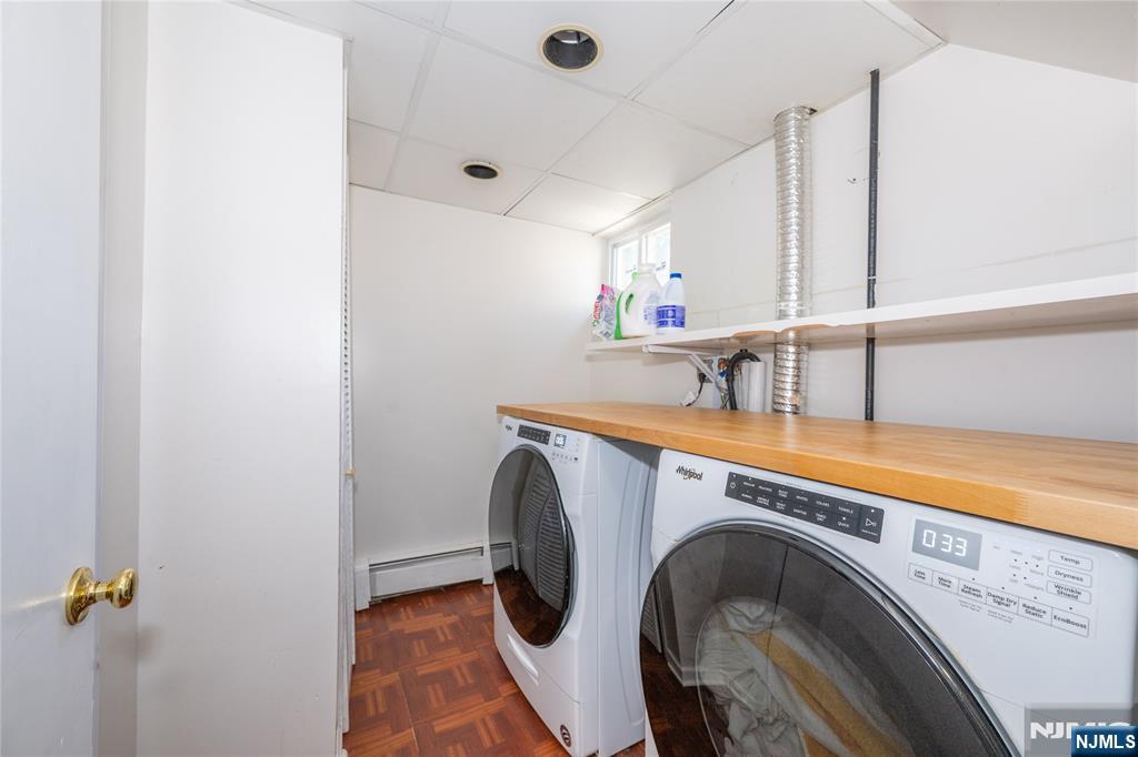 690 Garden Street Maywood, NJ 07607 - Photo 27 of 49 a utility room with dryer and washer