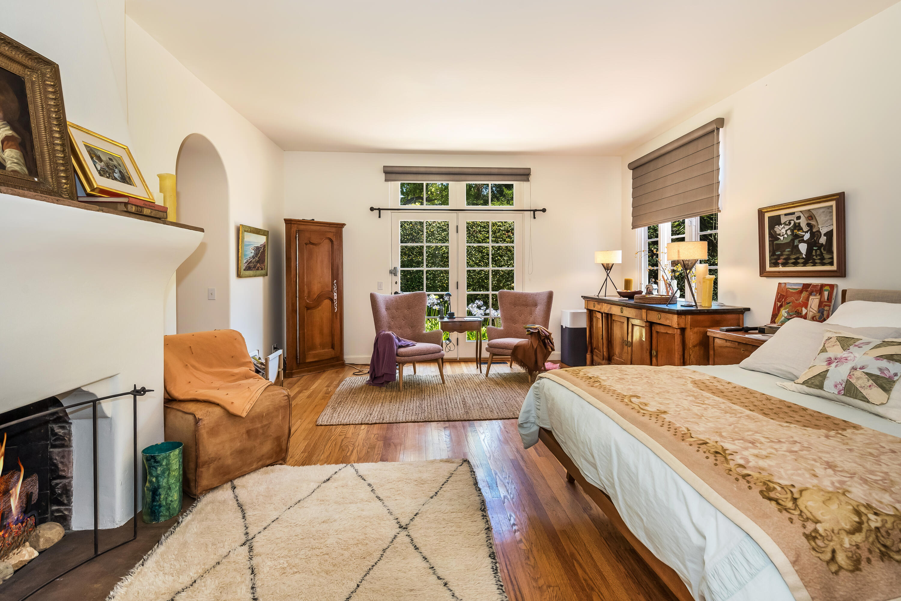 1394 School House Road Santa Barbara, CA 93108 - Photo 11 of 13 a view of a livingroom with furniture and a flat screen tv