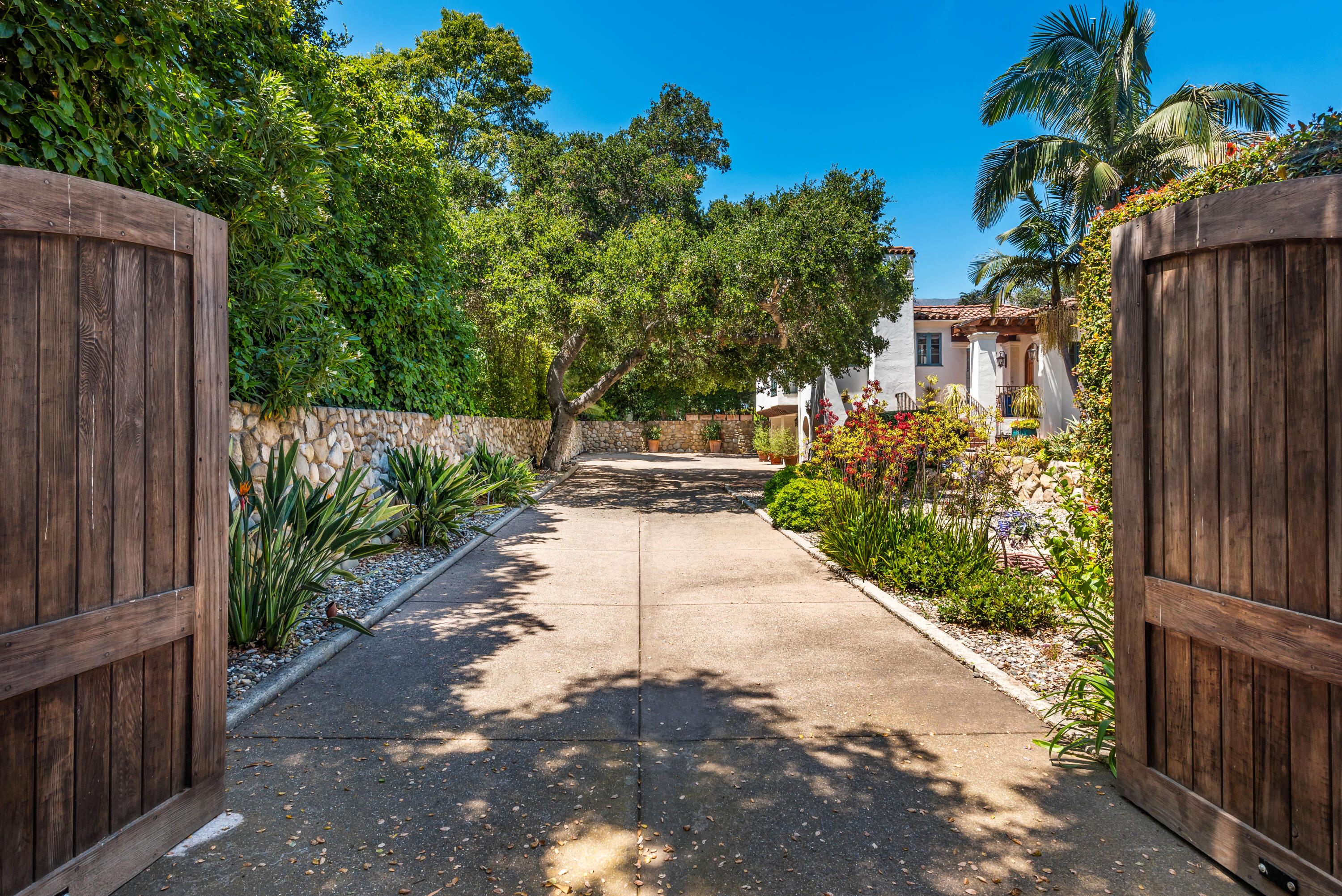 1394 School House Road Santa Barbara, CA 93108 - Photo 2 of 13 a view of a garden with pathway