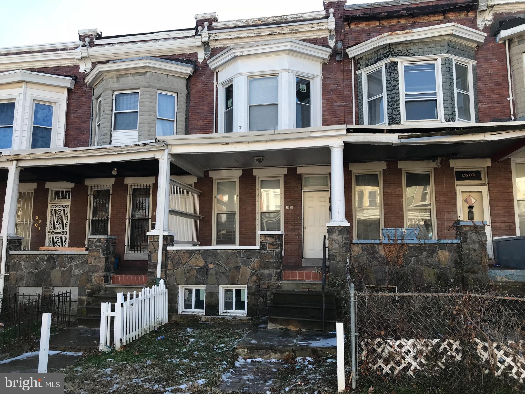 2805 Riggs Avenue Baltimore, MD 21216 - Photo 1 of 10 Exterior (Front)