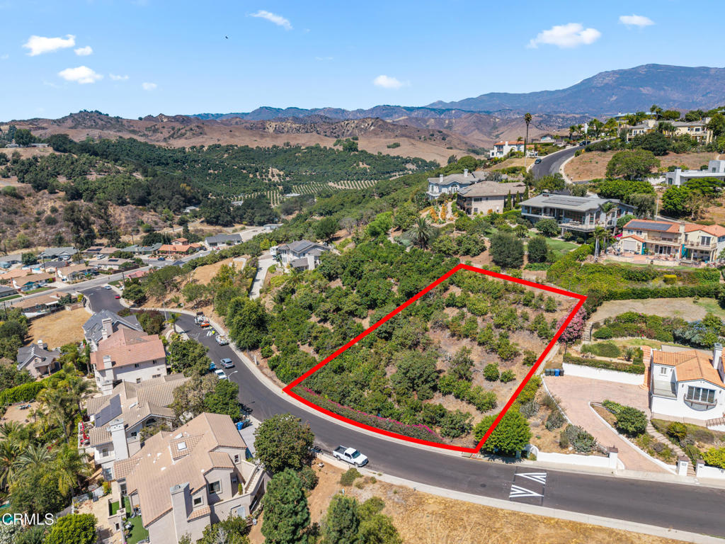 0 View Drive Santa Paula, CA 93060 - Photo 10 of 16 an aerial view of residential houses and city street