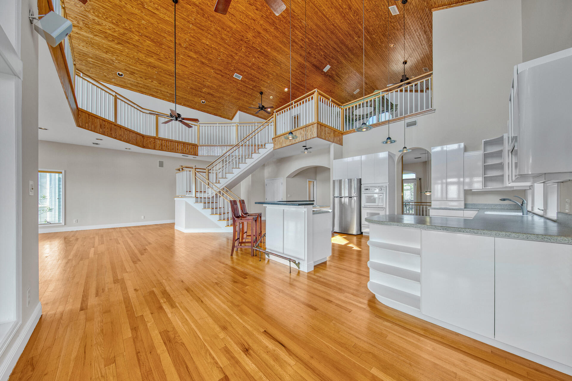 357 Old Beach Road Santa Rosa Beach, FL 32459 - Photo 4 of 4 a view of entryway and hall with wooden floor