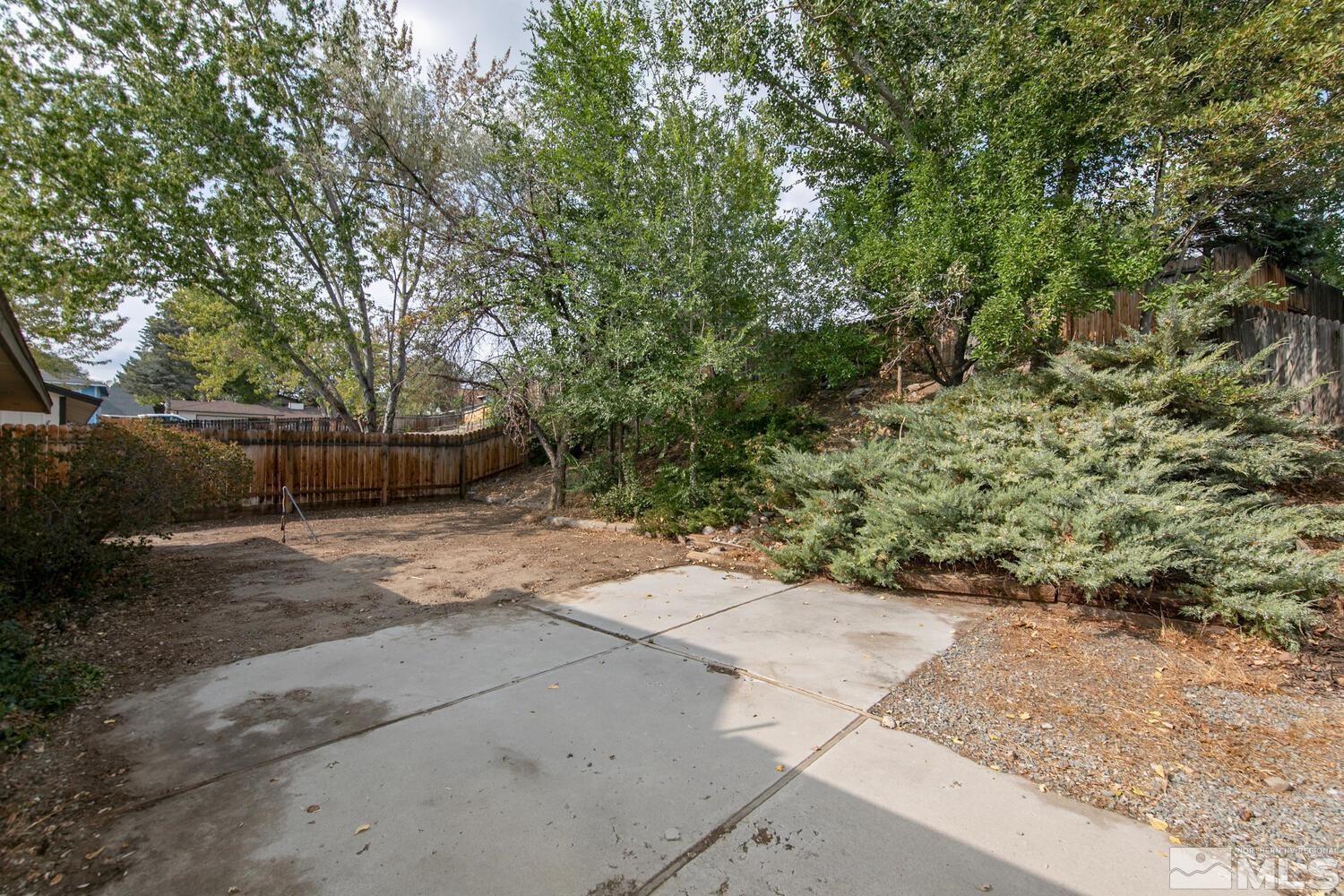 1675 Kings Row Reno, NV 89503 - Photo 31 of 32 a view of backyard with green space