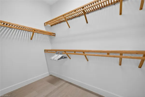 a view of walk in closet