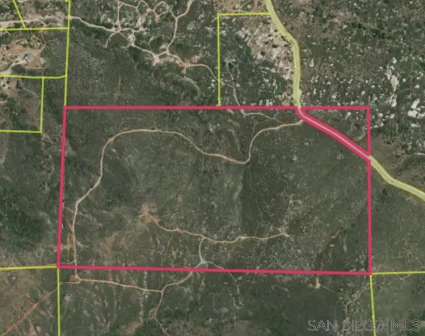 0 Round Potrero Road Potrero, CA 91963 - Photo 2 of 3 a small yard that has a sign on it