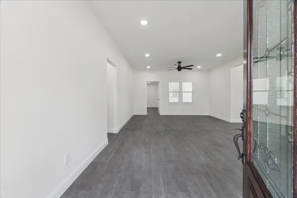 a view of empty room