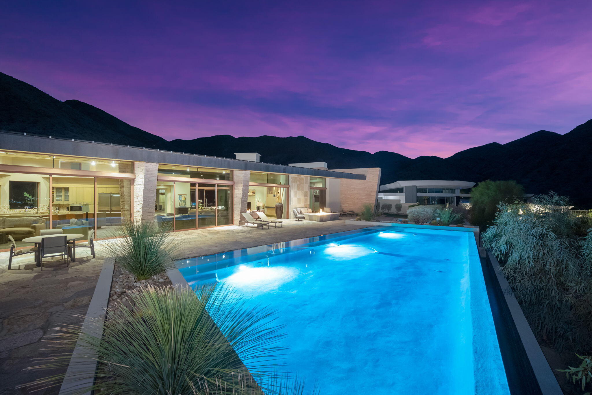 45 Sky Ridge Road Rancho Mirage, CA 92270 - Photo 37 of 85 a view of house with yard and swimming pool
