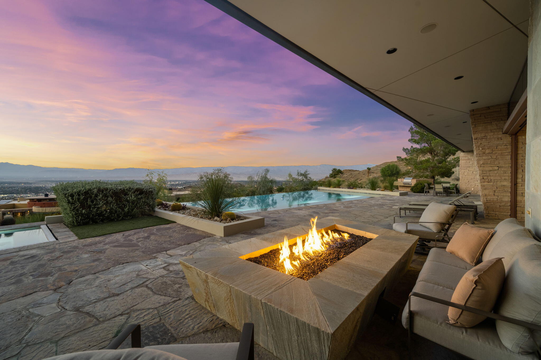 45 Sky Ridge Road Rancho Mirage, CA 92270 - Photo 45 of 85 a view of swimming pool from a balcony