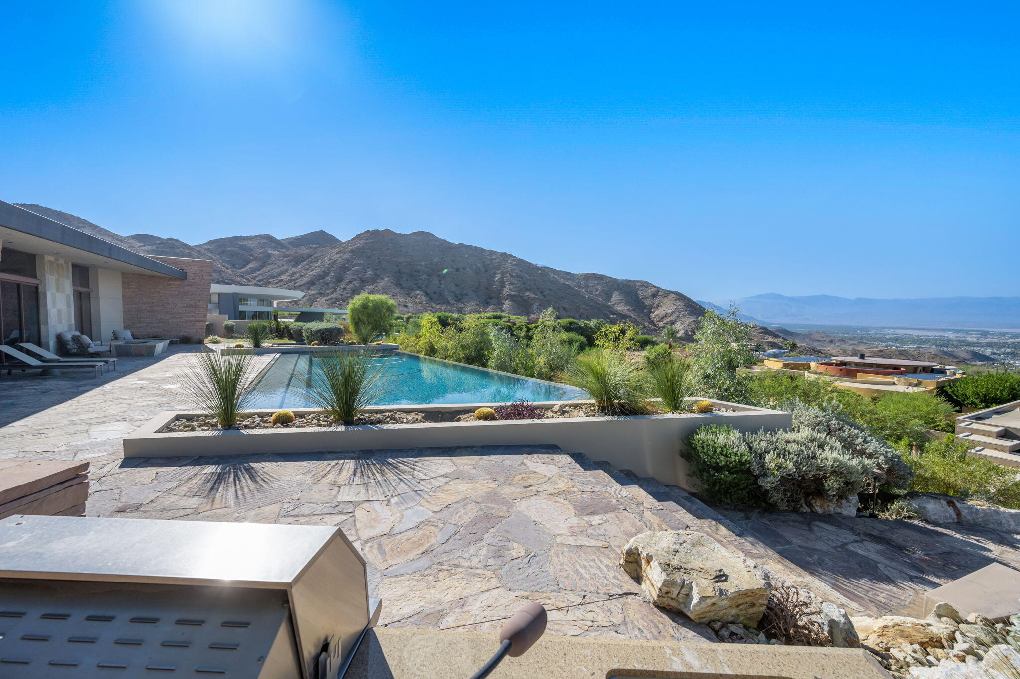 45 Sky Ridge Road Rancho Mirage, CA 92270 - Photo 56 of 85 a view of a couches in a patio