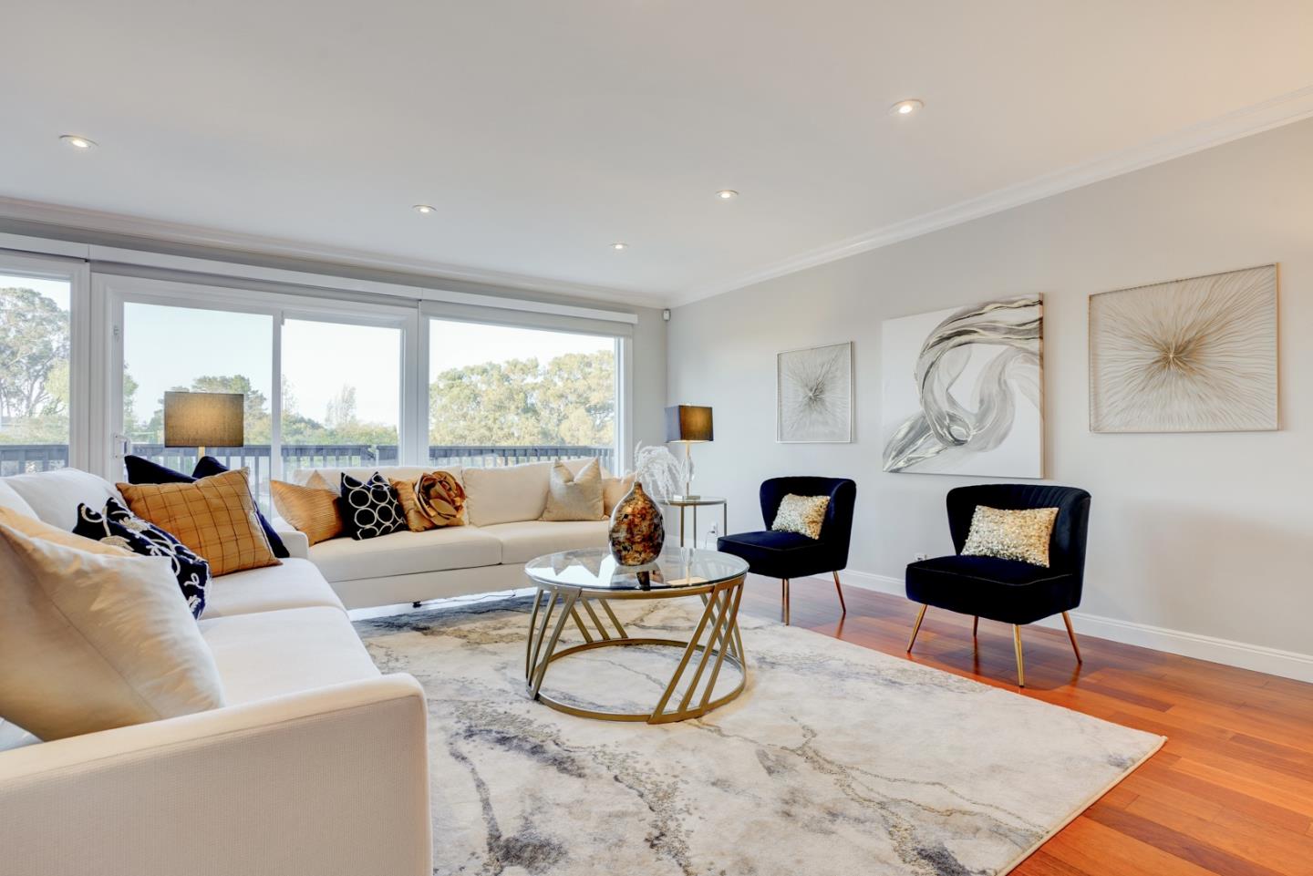 1112 Millbrae Avenue Millbrae, CA 94030 - Photo 7 of 100 a living room with furniture and a large window