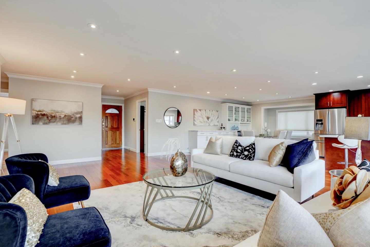 1112 Millbrae Avenue Millbrae, CA 94030 - Photo 10 of 100 a living room with furniture kitchen view and a table