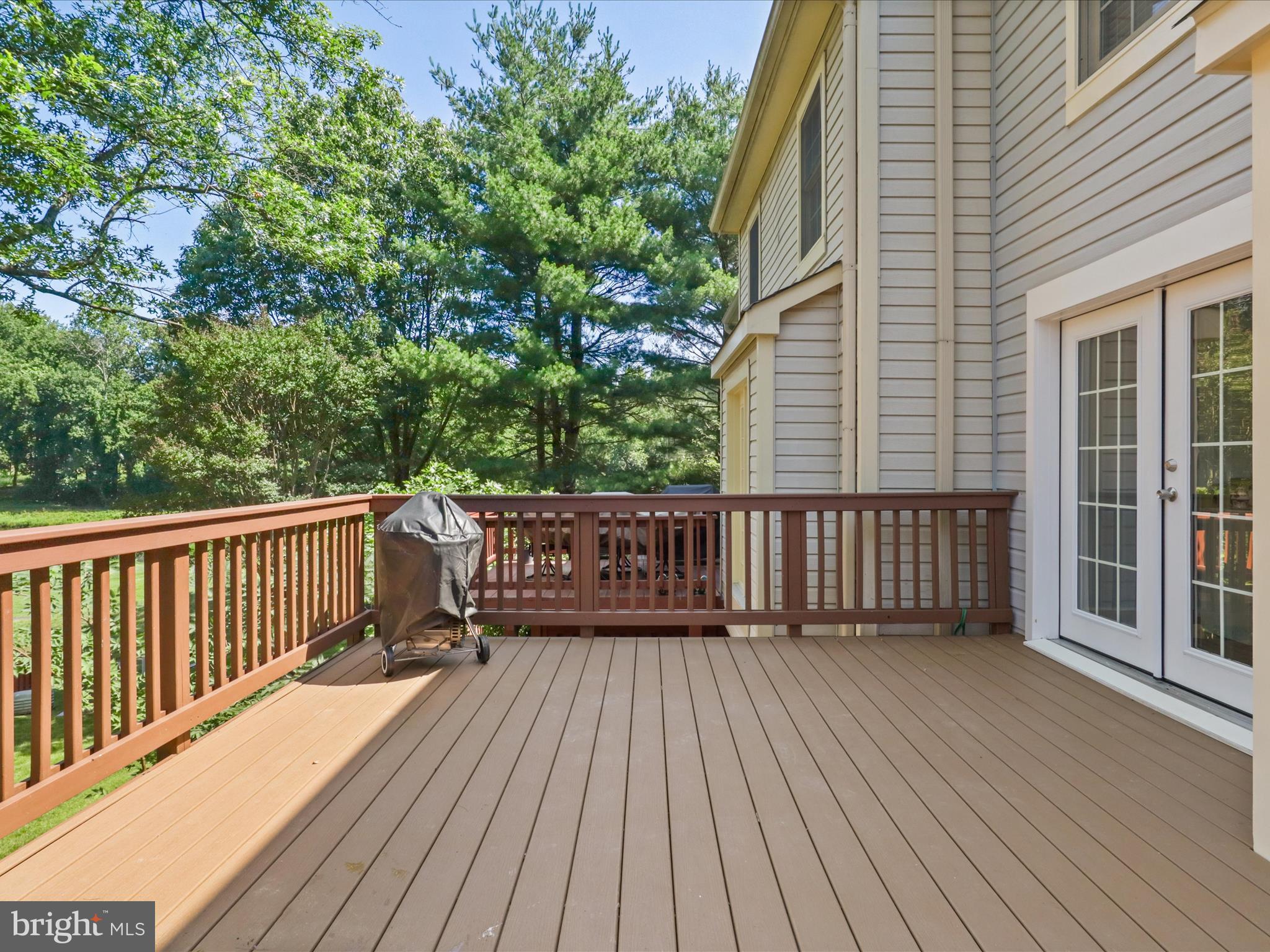 11770 Valley Ridge Circle Fairfax, VA 22033 - Photo 18 of 61 Trex Deck with Pond View