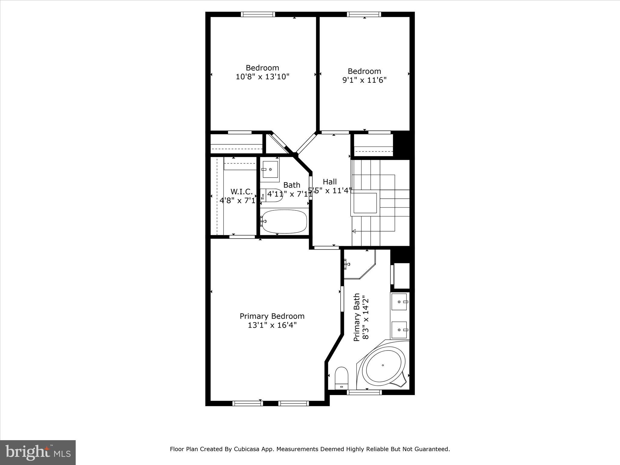 11770 Valley Ridge Circle Fairfax, VA 22033 - Photo 38 of 61 Upper Bedroom Layout