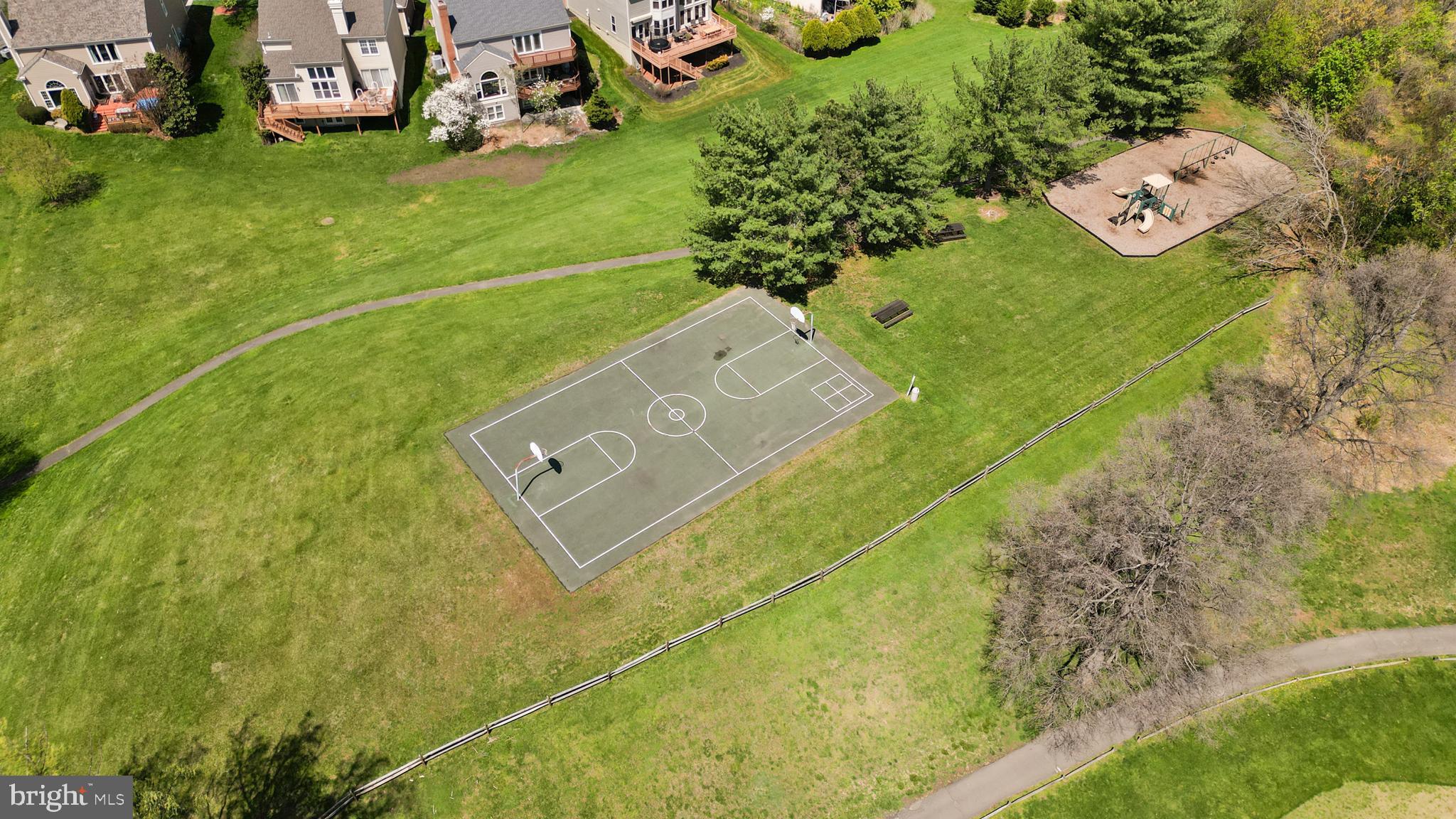 11770 Valley Ridge Circle Fairfax, VA 22033 - Photo 48 of 61 Playground 1 & Basketball/Pickleball Court 1