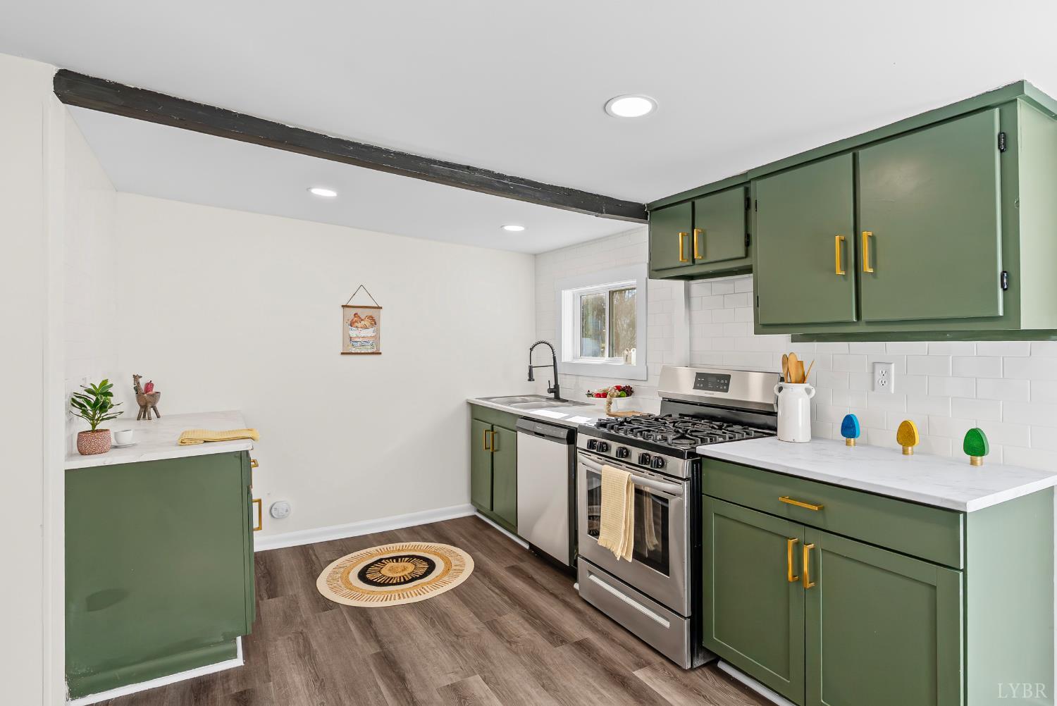 2961 Triangle Place Lynchburg, VA 24501 - Photo 14 of 26 a kitchen with a stove and a refrigerator