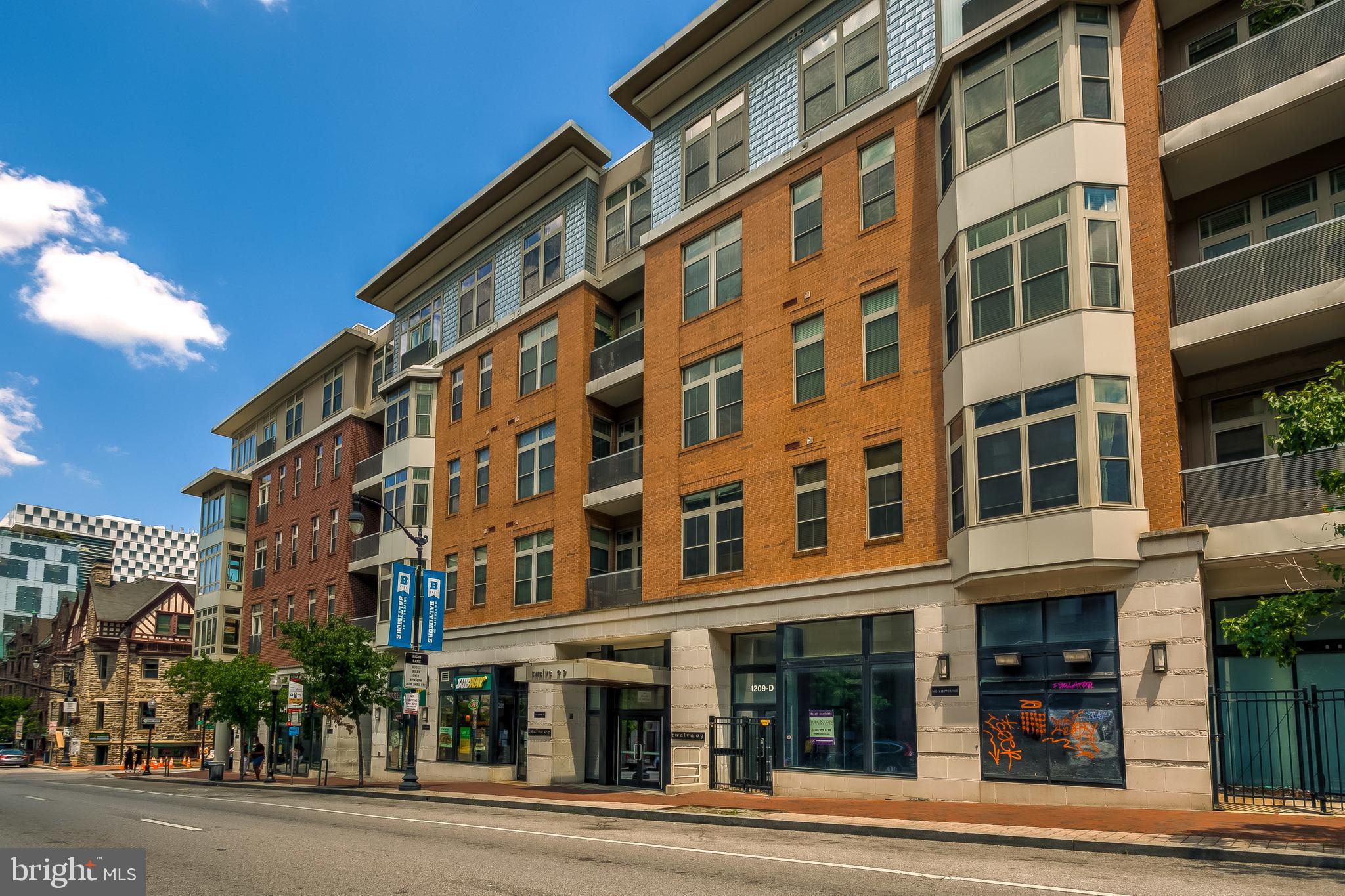 1209 North Charles Street, Unit 304 Baltimore, MD 21201 - Photo 28 of 37 front view of a building