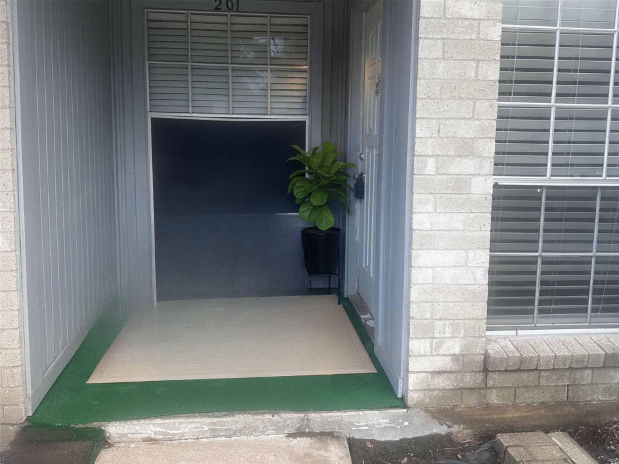 6500 Sands Point Drive, Unit 201 Houston, TX 77074 - Photo 2 of 10 a view of backyard with a potted plant