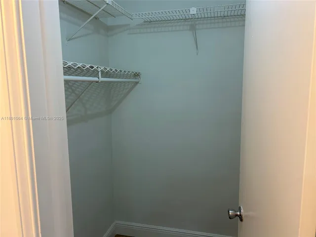 a view of a rack on the wall