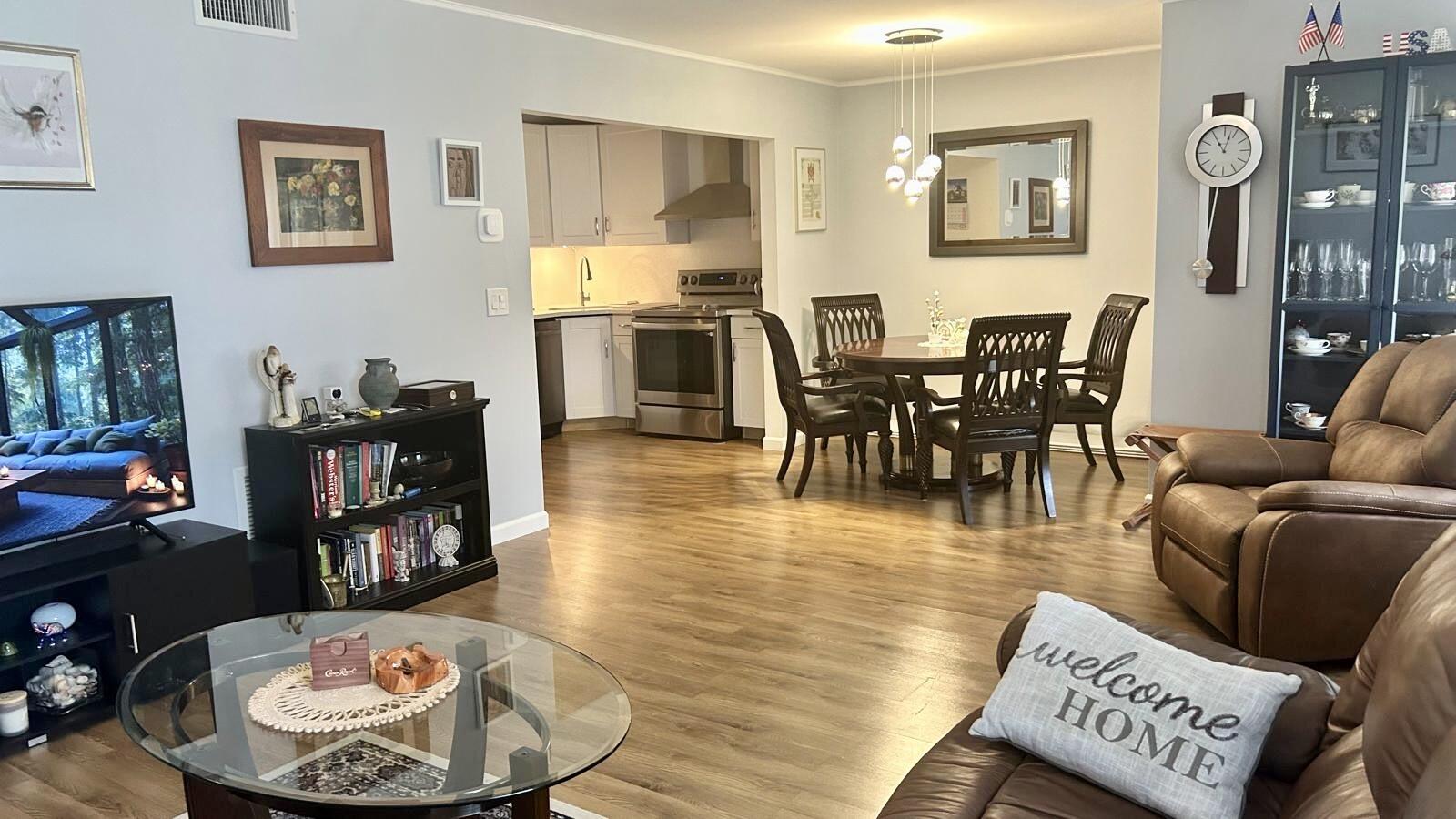 301 Pine Ridge Circle, Unit C2 Greenacres, FL 33463 - Photo 8 of 28 Living room