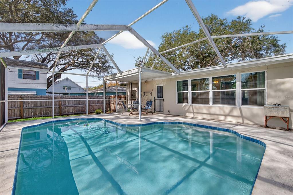 1739 Turner Street Clearwater, FL 33756 - Photo 47 of 72 a view of a house with backyard and sitting area