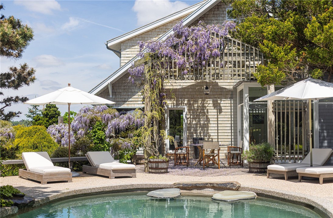 79 Shore Road Bristol, RI 02809 - Photo 21 of 50 Wisteria in Full Bloom-The Main House