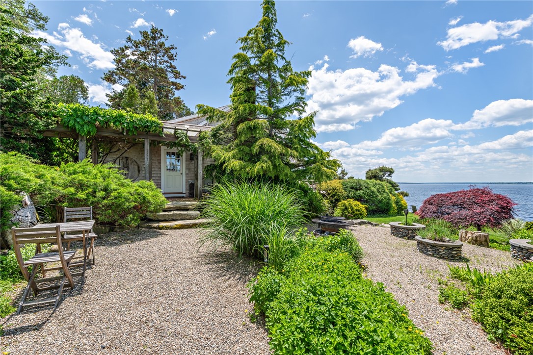 79 Shore Road Bristol, RI 02809 - Photo 49 of 50 Firepit and herb garden